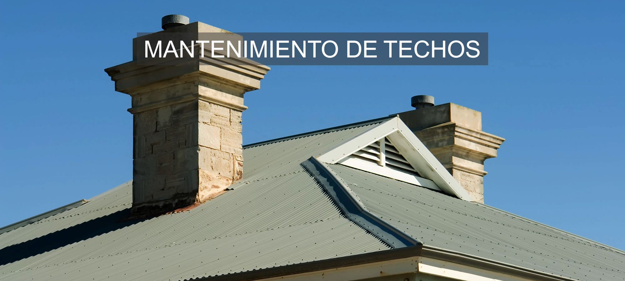 mantenimiento de techos