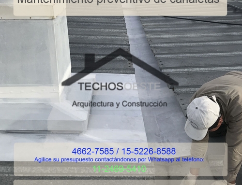 MANTENIMIENTO PREVENTIVO DE TECHOS