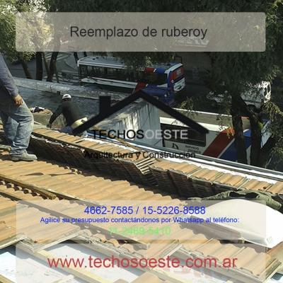 Reemplazo de ruberoy por ailslante tyvek