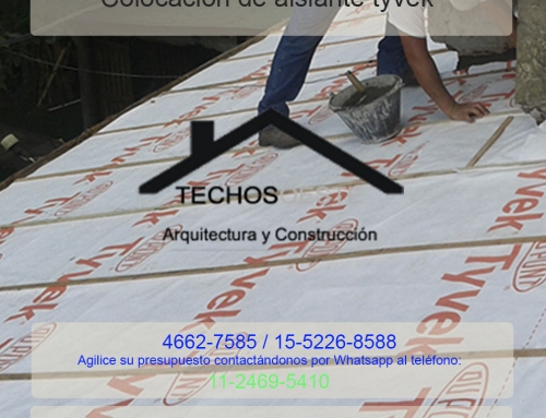 TECHOS REPARACIONES AISLANTE TYVEK