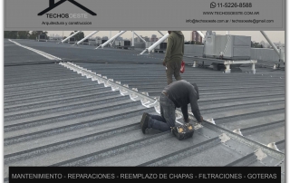 TECHOS MANTENIMIENTOS EN INDUSTRIAS
