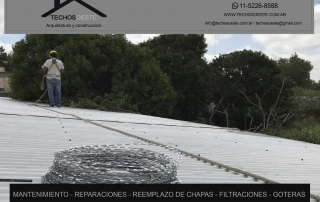 TECHOS, TRABAJOS EN ALTURA